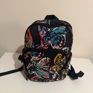 Vera Bradley Hadley Backpack in Butterfly Flutter (Small)
